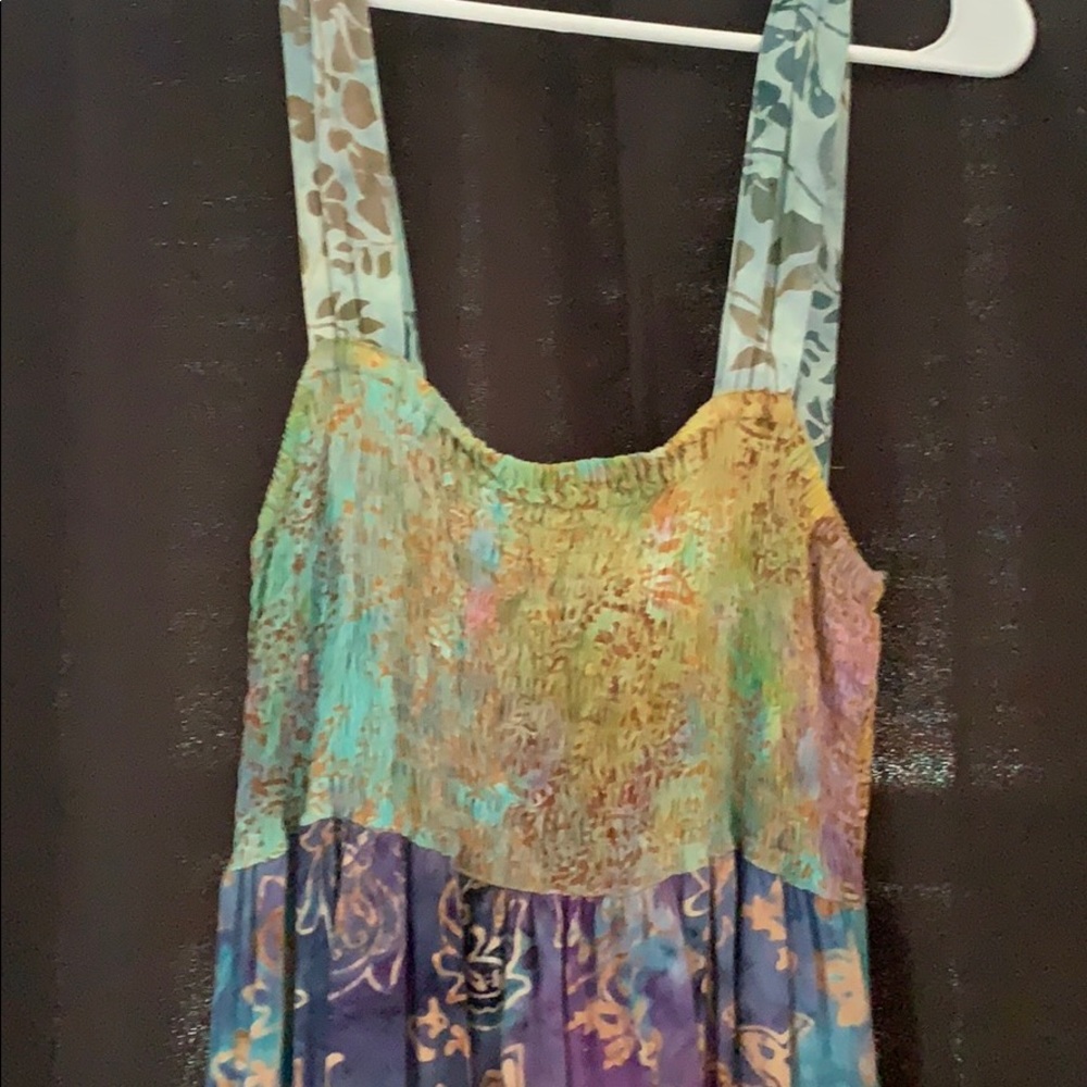 Fun long summer dress
